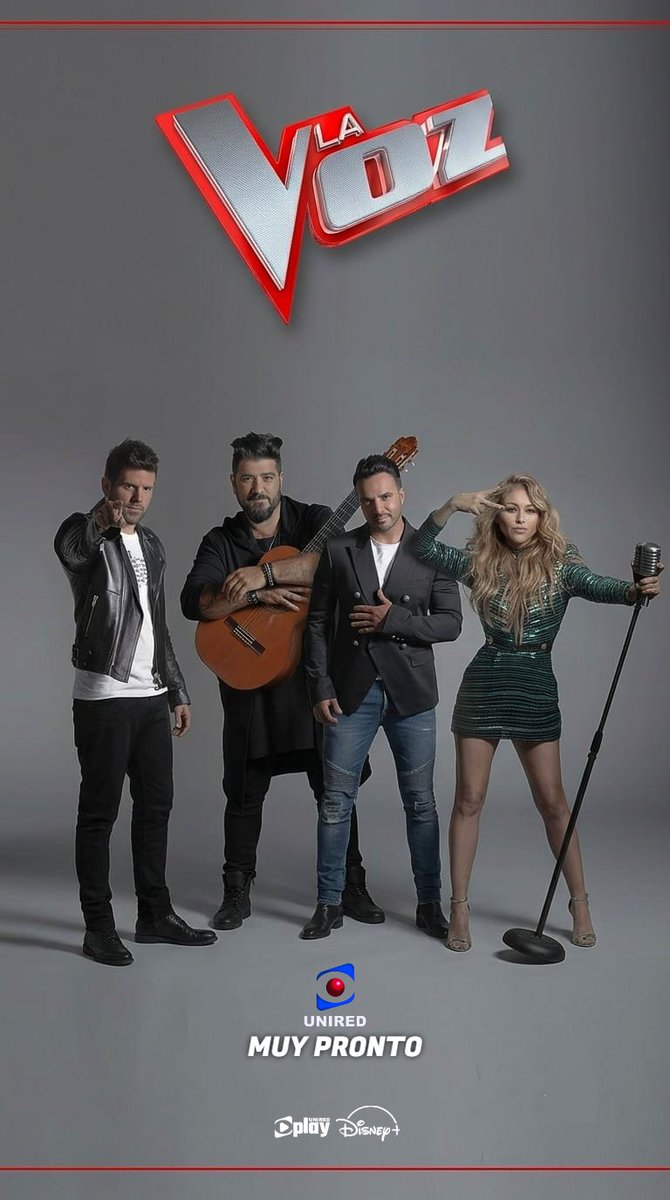 UNIREDTV's tweet photo. #ESTRENO 🎤
Llega el evento musical más esperado del año #LaVoz 
MUY PRONTO, a través de #UNIRED y nuestras plataformas de streaming por #UNIREDPLAY de 
@disneyplusla
 #QuieroTuVoz https://t.co/raVujphmnW