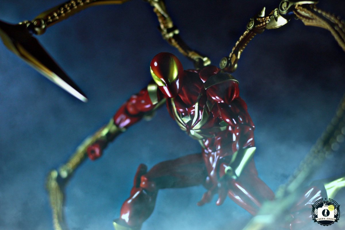 HERO_Chaso's tweet photo. Iron Spider

#マーベル
#marvel
#アメコミ
#スパイダーマン 
#アイアンスパイダー
#オモ写
#フィギュア撮影友の会 https://t.co/xELD9Kxm5C