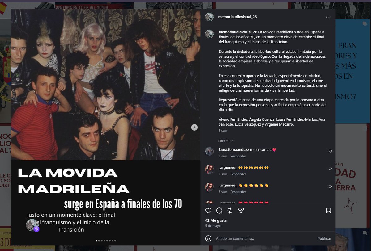 Hasdebolsillo's tweet photo. Os dejamos todo el contenido que han creado lxs alumnxs en el instagram @memoriaudiovisual26 💞 https://t.co/4gqT64Te2X