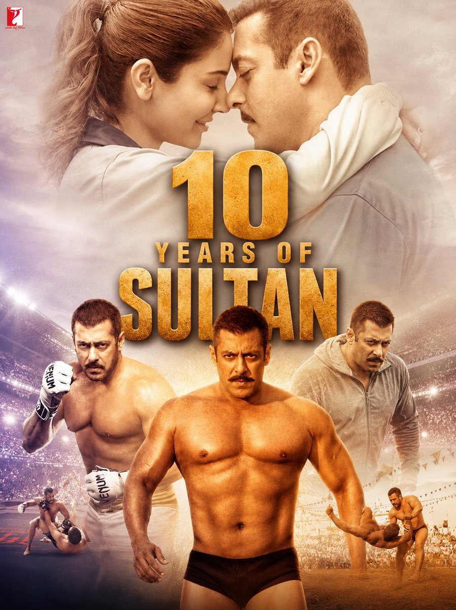 SkfcDelhi's tweet photo. 10 Years Of Sultan 😎🤏🏻 #SalmanKhan
#10YearsOfSultan #SKFCDelhi
"DECADE OF SULTAN HYSTERIA" https://t.co/xEpOUCX8B9
