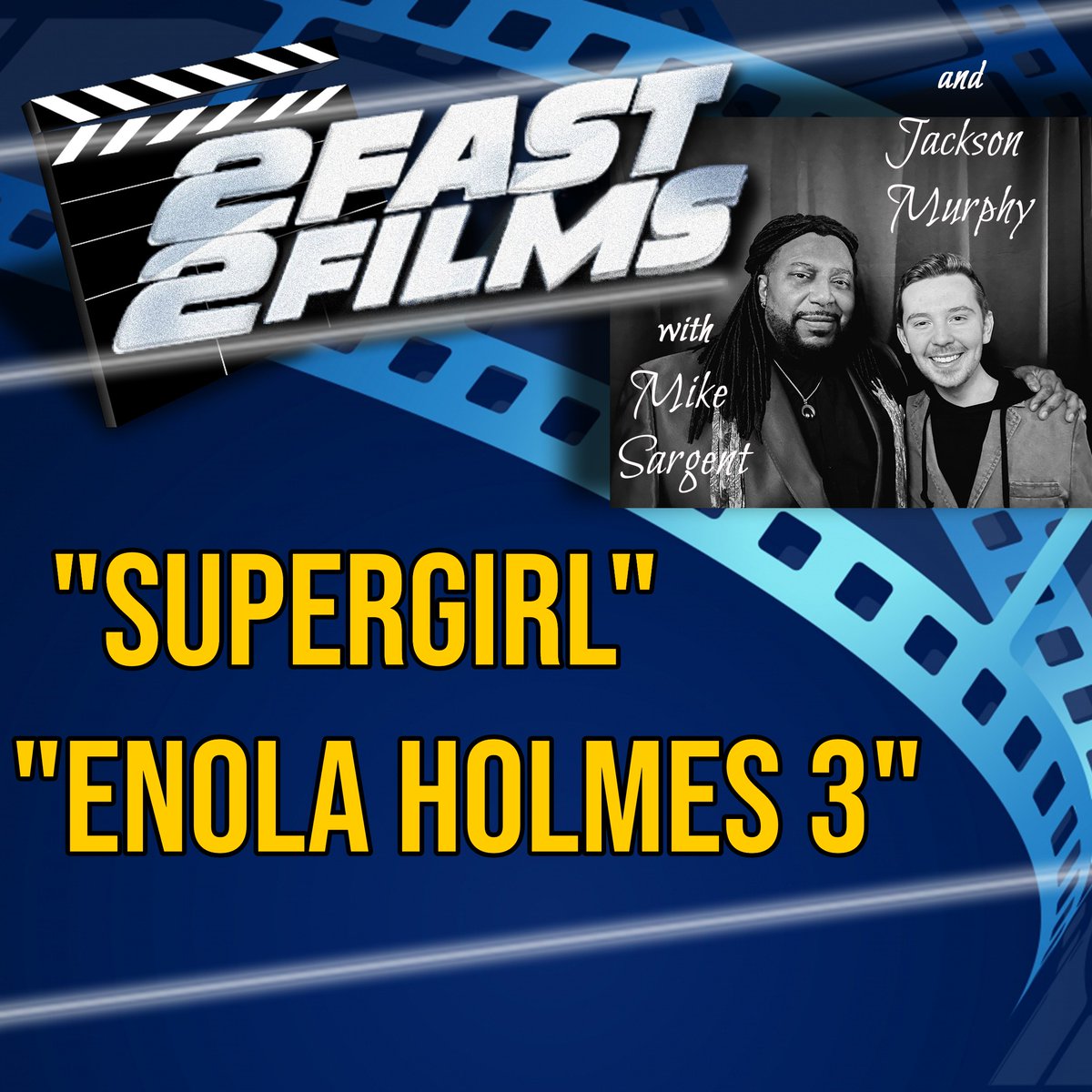 LCJReviews's tweet photo. What happened with #Supergirl? And how is #EnolaHolmes3? @Mikeonscreen and I review both movies on this new @2Fast2Films Podcast episode: https://t.co/RcpFLra9at https://t.co/rttB6XHhK4