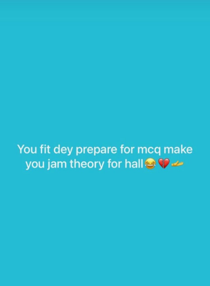 able_abel1's tweet photo. My classmates are clowns 😂😂

Everybody ranting after today's paper🤧 https://t.co/ap7YZTG0GW