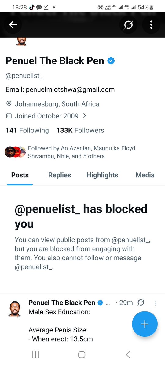 juliibongo's tweet photo. This clown blocked me because I called him out for what he is a xenophobic pig https://t.co/rEkAvGmagH