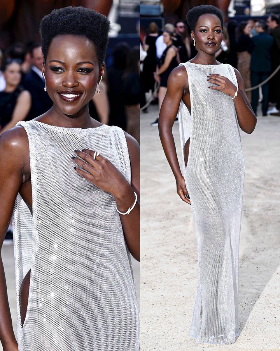 _filmcrave's tweet photo. Lupita Nyong’o photographed at ‘THE ODYSSEY’ world premiere in London. 📷 https://t.co/HFewtYc06x