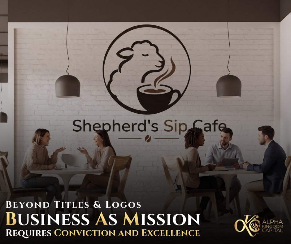 AlphaKingdomCap's tweet photo. Business As Mission is not a religion wrapper. 

BAM requires both: solid business and solid Christian character. 

Every decision becomes part of the witness. 

Build with excellence and conviction: https://t.co/O8B15CLsmZ https://t.co/fkV5VVmG8u