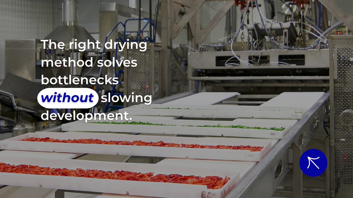EnWaveCorp's tweet photo. Product innovation stalls at drying. Conventional methods damage quality. Scaling becomes unpredictable. REV™ solves the bottleneck: rapid gentle drying, preserves nutrients and texture, scales from pilot to production. Speed meets quality👉https://t.co/o7NeJFgs3m
#foodtech https://t.co/bYxwzJlRKO