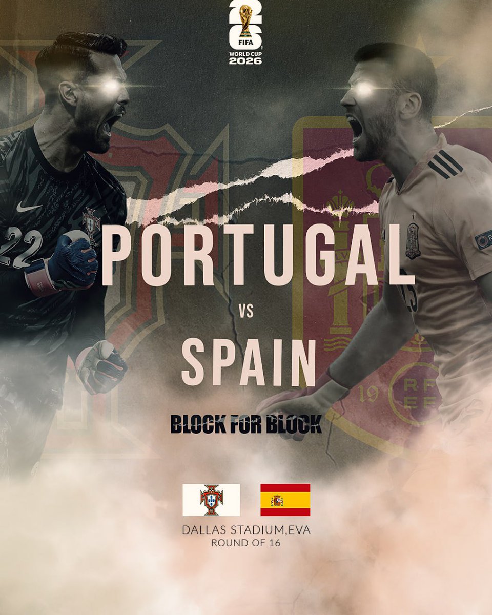 RksVisuals's tweet photo. @SpainIsFootball Block for block 🧤
Who goes down first: Costa or Simón?

#spainportugal https://t.co/fGCJd75nqK