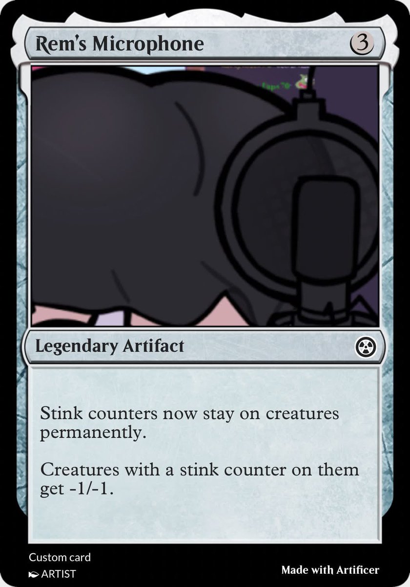 SpazzyWriter's tweet photo. A few more cards I came up with on the server and a kinda jank explanation of what a stink counter does in the game lmao, all cards are going to be tweaked a bit ofc when they can actually be played 😌 https://t.co/LQU4bOoiD5