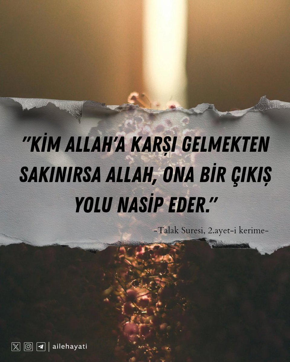 AileHayati's tweet photo. Bir kapı mı açılmasını istiyorsun?
👇🏻 https://t.co/FunOjruK7J