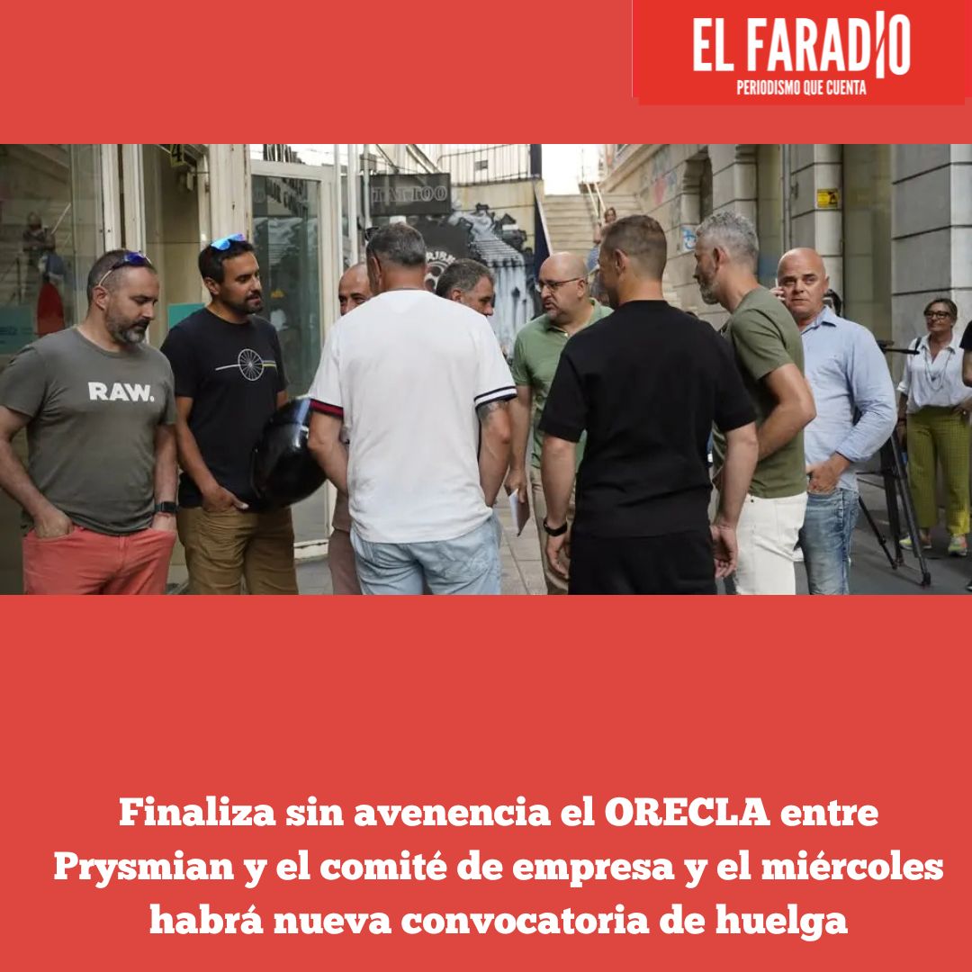 elfaradio's tweet photo. La representación sindical ha criticado que la empresa ha acudido sin ninguna mejora en su oferta y que la diferencia actual para llegar a un acuerdo está en poco más de 5.000 euros brutos mensuales 
https://t.co/w5rsbrI0DQ
#Trabajadores #Orecla #Negociación https://t.co/xfcvQwHxWF