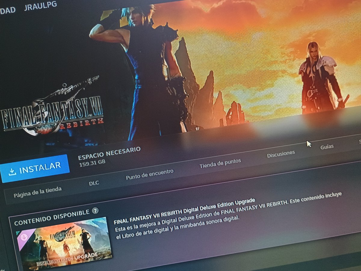 RalAlbeCM's tweet photo. Con la nueva PC, aproveché las ofertas de Steam jaja https://t.co/7Fo02kpgP7