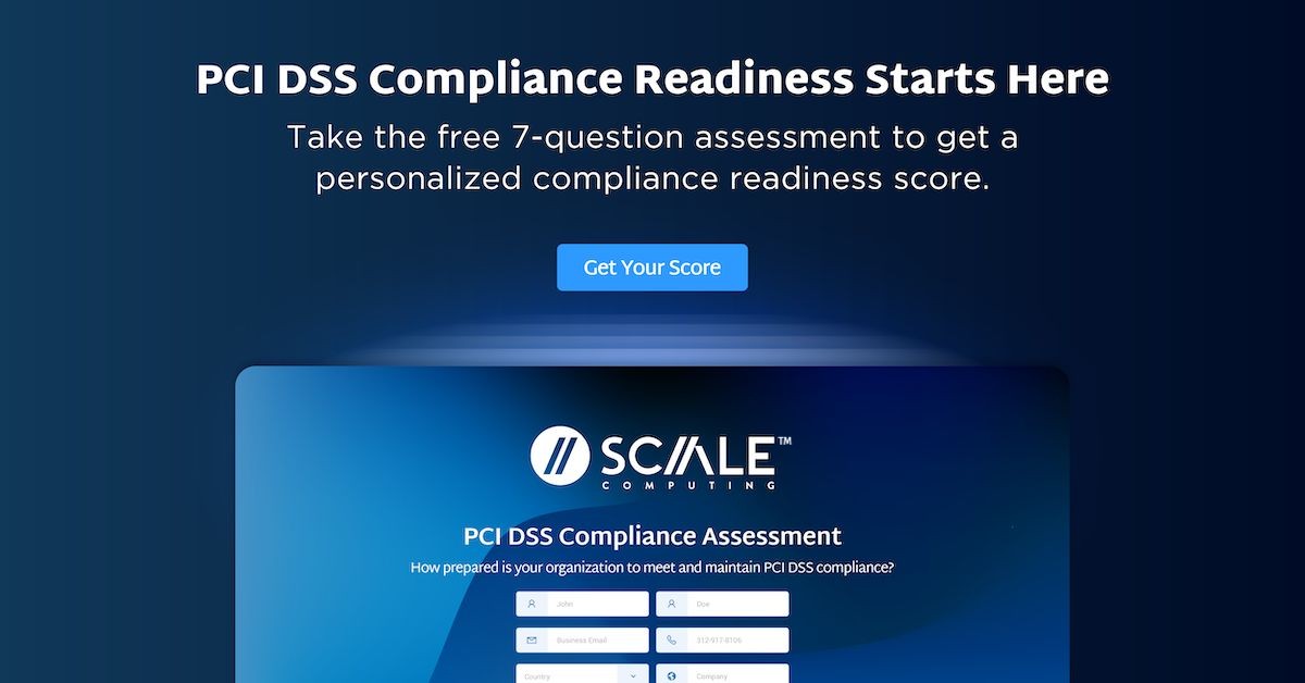 ScaleComputing's tweet photo. Meeting PCI DSS requirements doesn’t have to be hard. Our PCI DSS Compliance Self-Assessment Tool—part of SC//AcuVigil™ managed network solutions—delivers a faster, easier way for leaders to evaluate security posture &amp; prep for audits. Get your score:
https://t.co/T0zQYIbeg1 https://t.co/yo5qm3jrMO