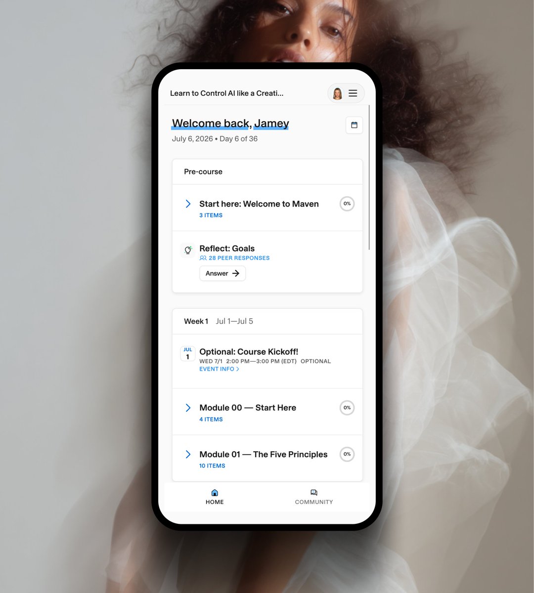 jameygannon's tweet photo. I'm always shocked to see the caliber of my students in my course. 

Alumni and students include talent from Meta, Microsoft, Visa, Uber, Shopify, Figma, Vercel, Klarna, Plaid, Mercury, The New York Times, Nordstrom, Cognition, Chobani, Superpower, Jones Road Beauty, Gymshark, Huel, Kettle & Fire, Refinery29, and Ethereum

I never went to design school, I've never led a team, and I can't even rent a car yet. 

But if I've learned anything over the last few years training creatives to use AI, the people who fall behind aren't the ones without talent, they're the ones who keep waiting. 

Tomorrow is the last day to sign up for this cohort, l*nk below to enroll