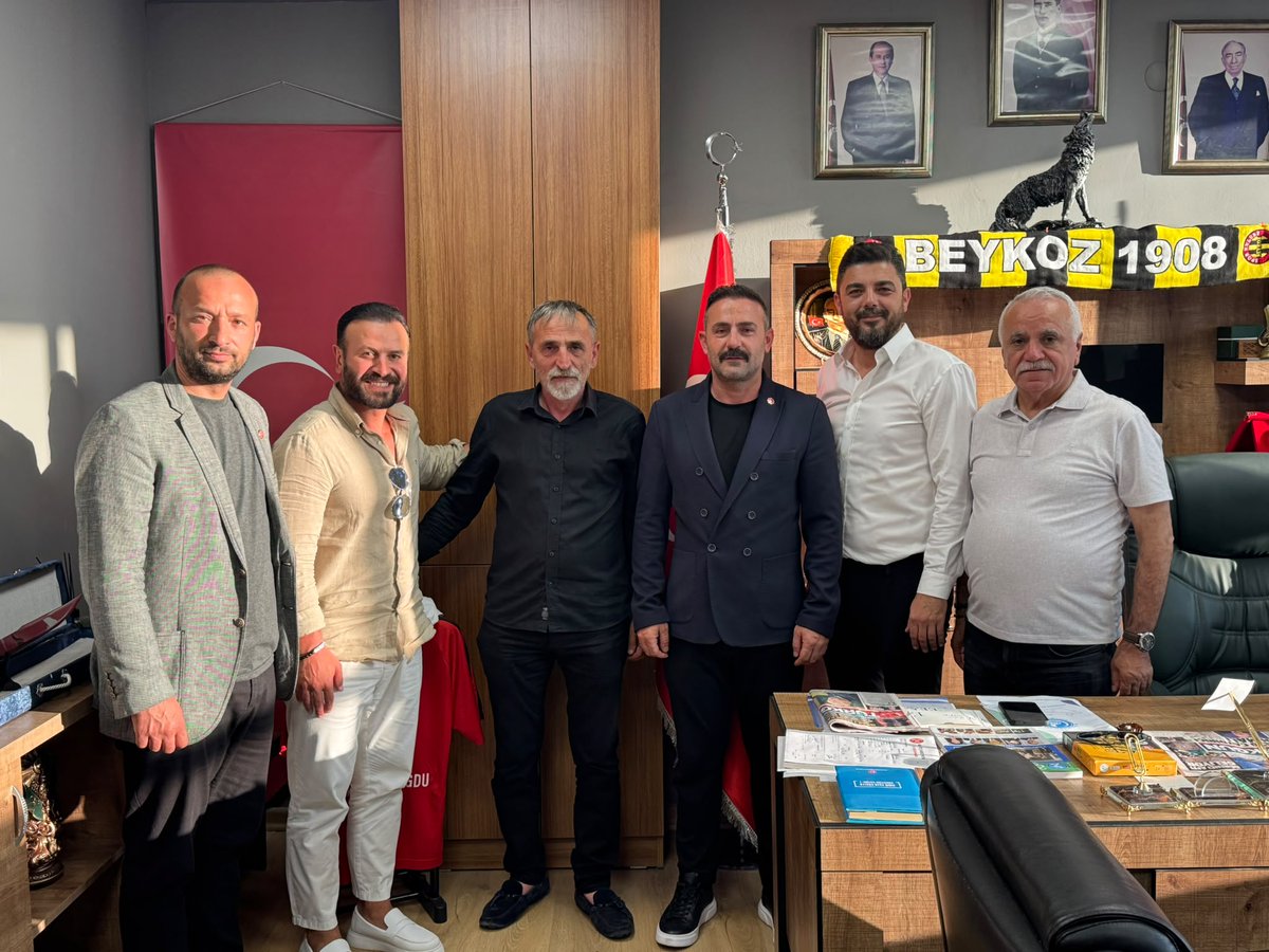 mhpbeykoz's tweet photo. İlçe Başkanımız Mehmet GÜNDOĞDU’yu; Kavacık Spor Kulübü Başkanı Enes KARARMAZ, Yönetim Kurulu Üyeleri Murat YILMAZ ve Fahrettin PEHLİVAN ilçe başkanlığımızda ziyaret etti.

Nazik ziyaretleri ve samimi sohbetleri için kendilerine teşekkür ediyor, çalışmalarında başarılar diliyoruz.