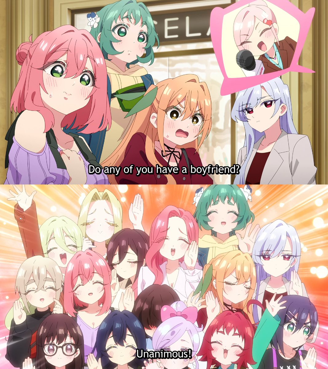 AniTrendz's tweet photo. If only she knew... 😅

Anime: The 100 Girlfriends Who Really, Really, Really, Really, REALLY Love You Season 3 https://t.co/x2Vpy1pKm5