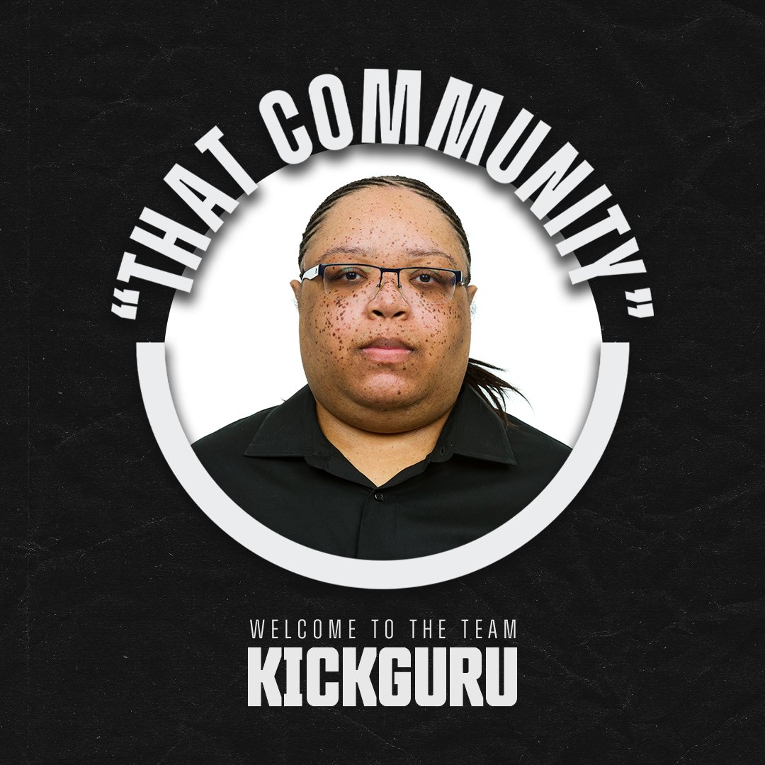 THATCommunity_'s tweet photo. 🚨 NEW STREAM TEAM MEMBER 🚨

BE SURE TO TAP IN AND SUPPORT ONE OF OUR NEWEST COMMUNITY MEMBERS @kickguru4eva! WELCOME TO THE TEAM!

TWITCH: https://t.co/DB5lhgBcmZ https://t.co/S4DTtol7AB