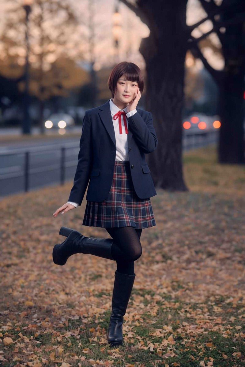kikitights's tweet photo. 自分をAIで女の子にして、好きな服装着せ��の楽しい https://t.co/82Y3JDOAao