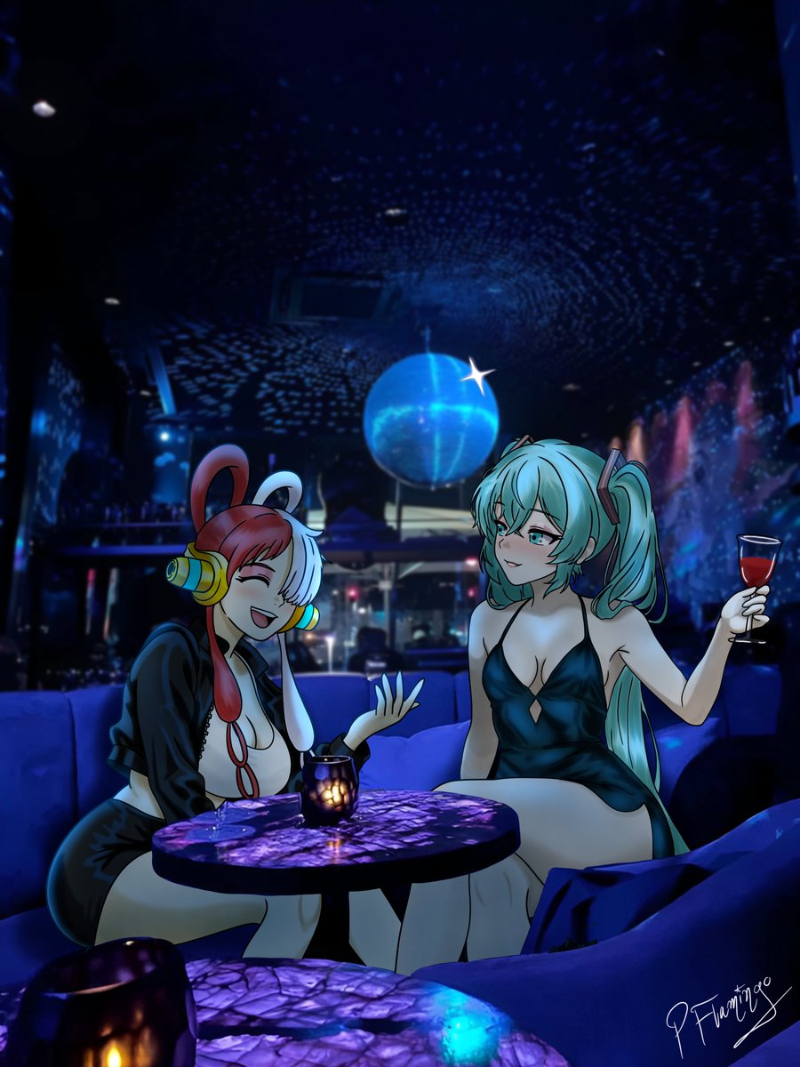 LPinkFlamingo's tweet photo. Girls' night out! Con Uta y Miku.

Meloetta quería unirseles pero le dijeron que estaba muy chiquita aun, y así aprovechan para estar solitas un rato 💖

#Uta #OnePiece #Miku #HatsuneMiku #fanart #SFW #Dating https://t.co/ZH3o843Lyv