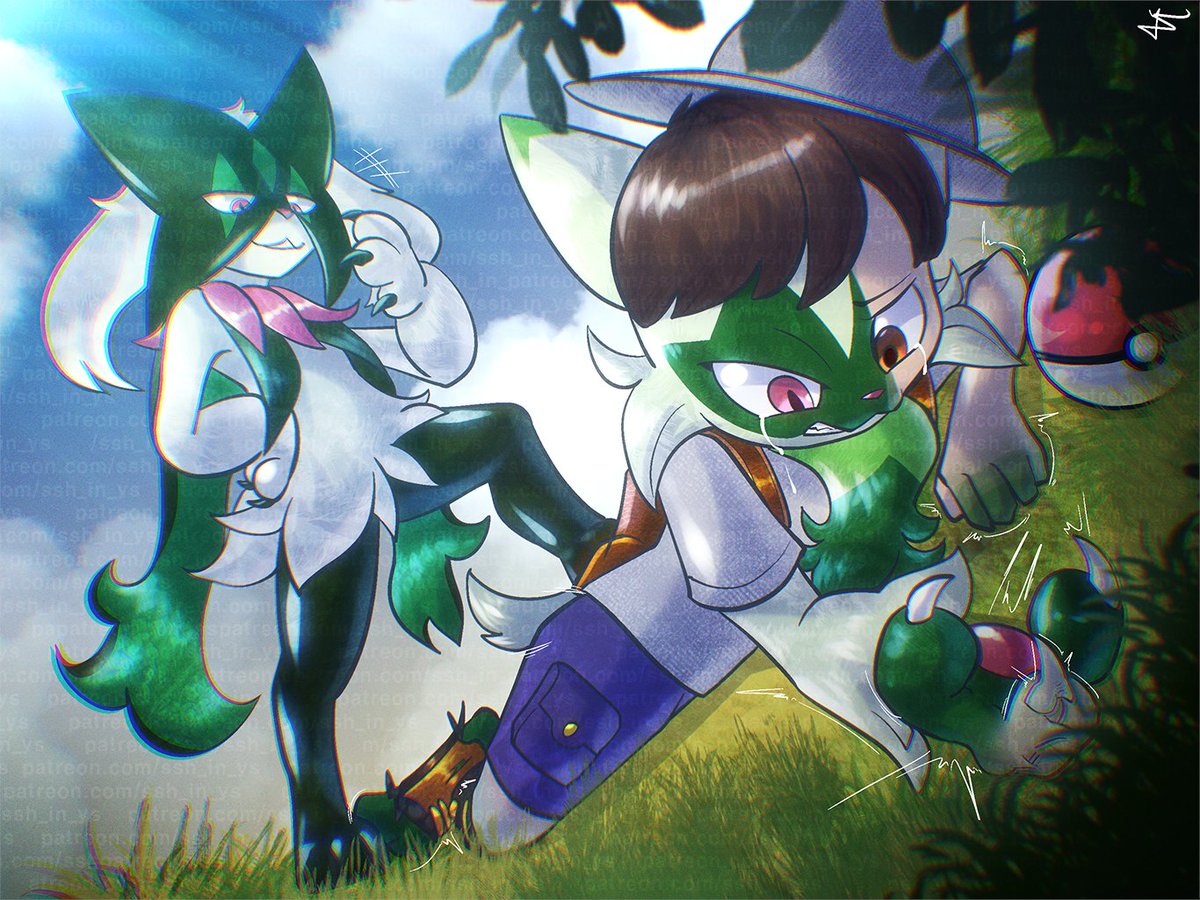 sh_in_ys's tweet photo. Floragato🐱🌿🪀 #TFTuesday #TF https://t.co/w0VfzPVpGB