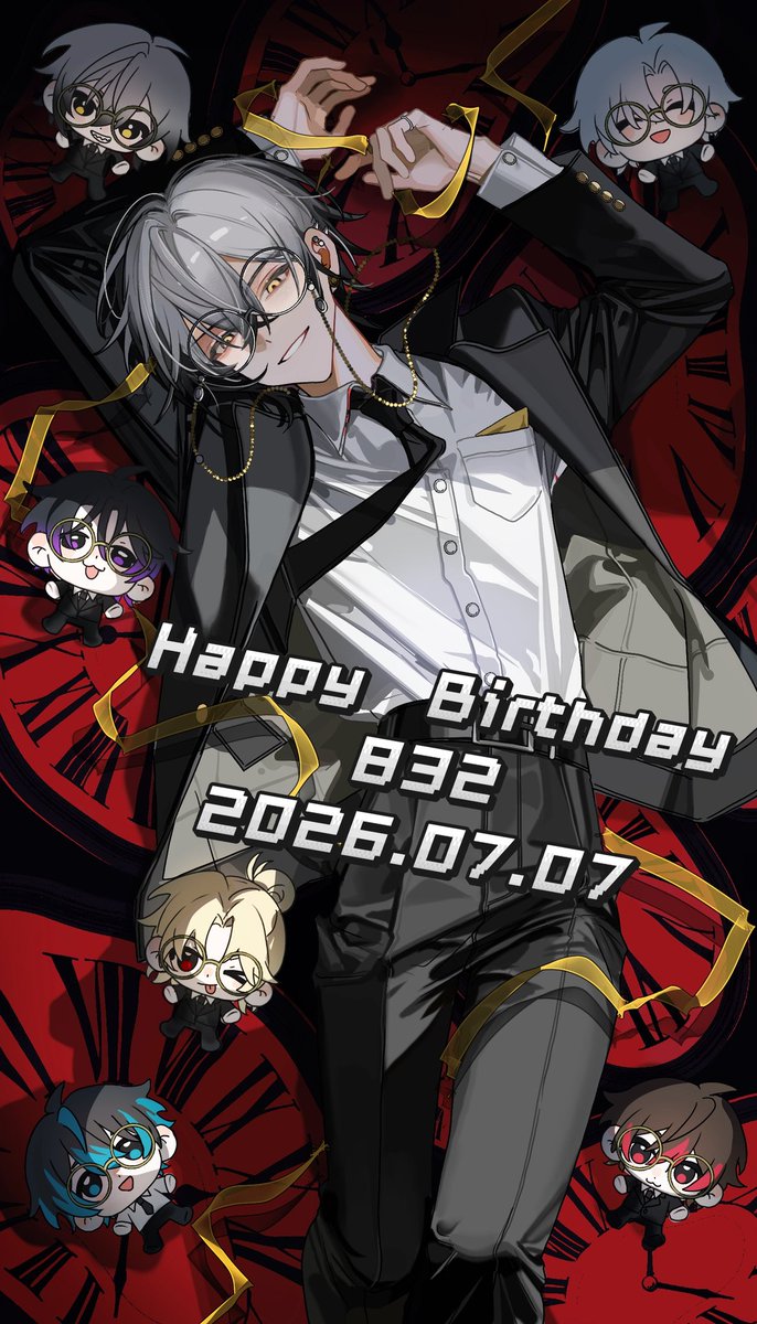H_ibiki83's tweet photo. 強靭☆無敵☆最強王8️⃣のお誕生日に
粉碎☆玉碎☆大喝采！！!🐝
#832の誕生日は祝日にしろ2026
#832エゴサ用
#ね絵いろ
#羽ペン
#ていくぴくちゃー
#JILart 
#見ろ春希
#絵れしく https://t.co/7Fn3jTb2nU