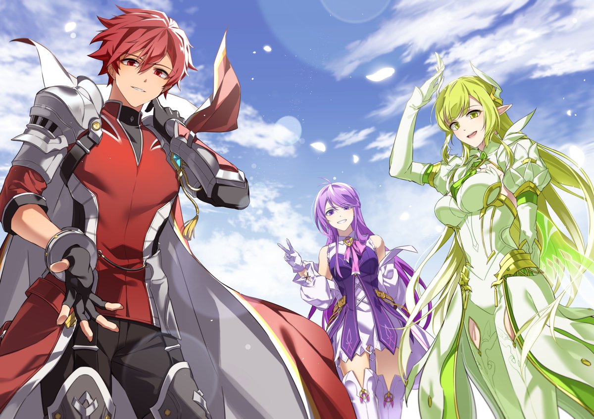 LYP_El's tweet photo. 인기상 수상했습니다 ^3^
#Elsword_FA https://t.co/NE4xDq6srz
