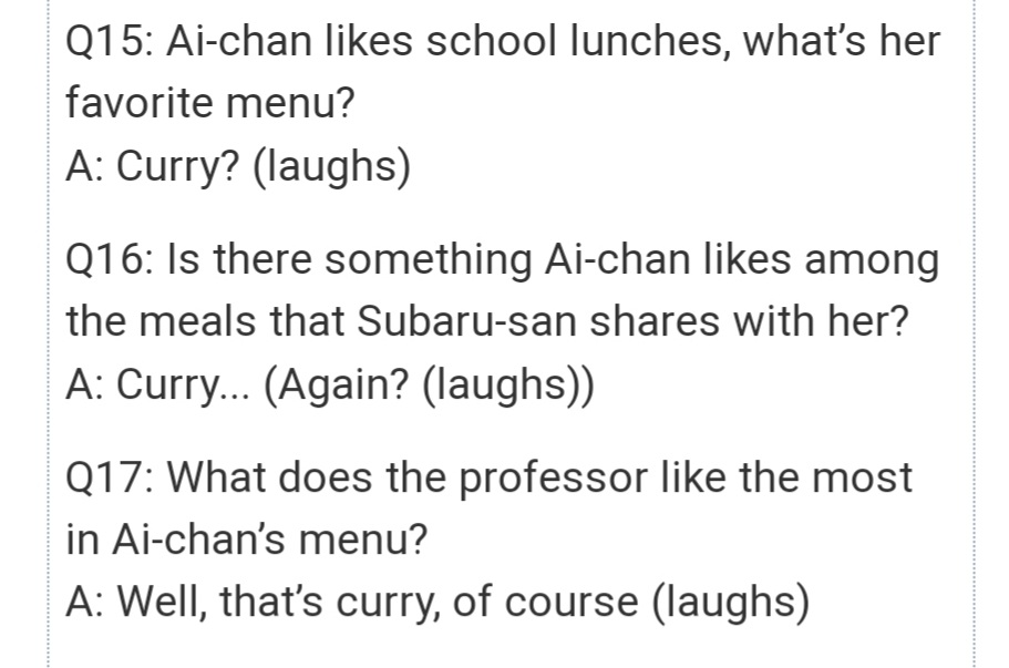 emaius18's tweet photo. @intan_naru29 @S2files Do you really think Haibara can't cook? Even though she's been living alone in US and Japan? There is an interview that explains that Haibara can cook several dishes. https://t.co/xLq53pNlYI