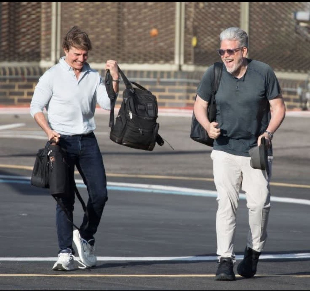 LorraineToday's tweet photo. The main man. Mr Tom Cruise. I love when this pair work together. I hope we get a film from them soon 😁 https://t.co/jgdxxwl850