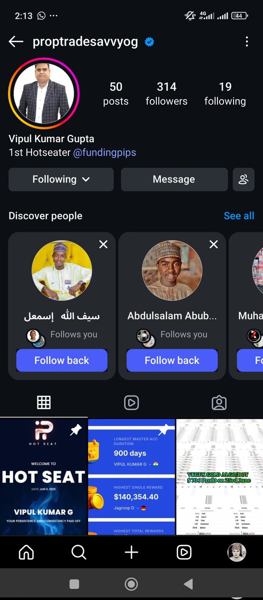 WEB3_CLASSREF's tweet photo. @PropTradeSavvy @fundingpips @0AbuAbdallah 
@Binismail82 
@Aliyu0x_ 
@Harunabinismail 
@thecbn4048 
Am done sir ✅ https://t.co/Pc4Qyg9cc0