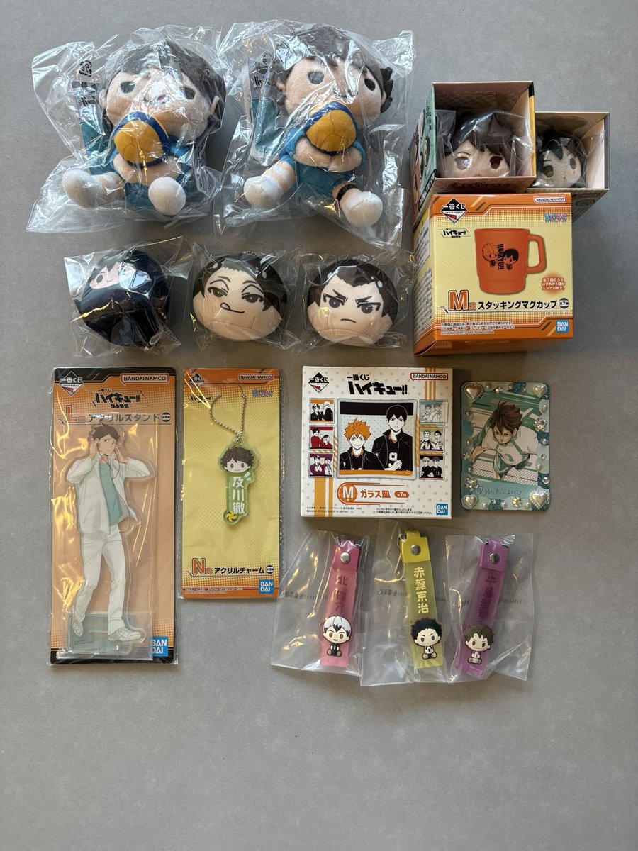 yu_ki_2102's tweet photo. 【譲渡】ハイキュー ハイキュー展 もちマス 色紙 アトコ 缶バッジ アクスタ メタキー ガチャガチャ メタキー コレクション缶バッジ コースター 一番くじ

譲:画像のもの

求:定価+送料

◎郵送or川崎手渡し
◎ゆうちょ銀行orPayPay

検索からでもお気軽にお声掛け下さい。 https://t.co/47OkmkiZXK