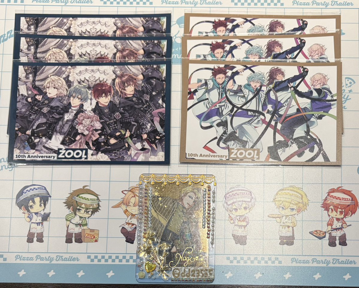 dd23555's tweet photo. 【交換 譲渡】アイドリッシュセブン アイナナ 10th Anniversary 10周年 ポストカード ポストカードセット ポスカ ポスカセット 特典 フェア

譲)IDOLiSH7 Re:vale ŹOOĻ ZOOL

求)異種 ナギ or 200円＋送料

続きます→ https://t.co/DS2WT6hhKO