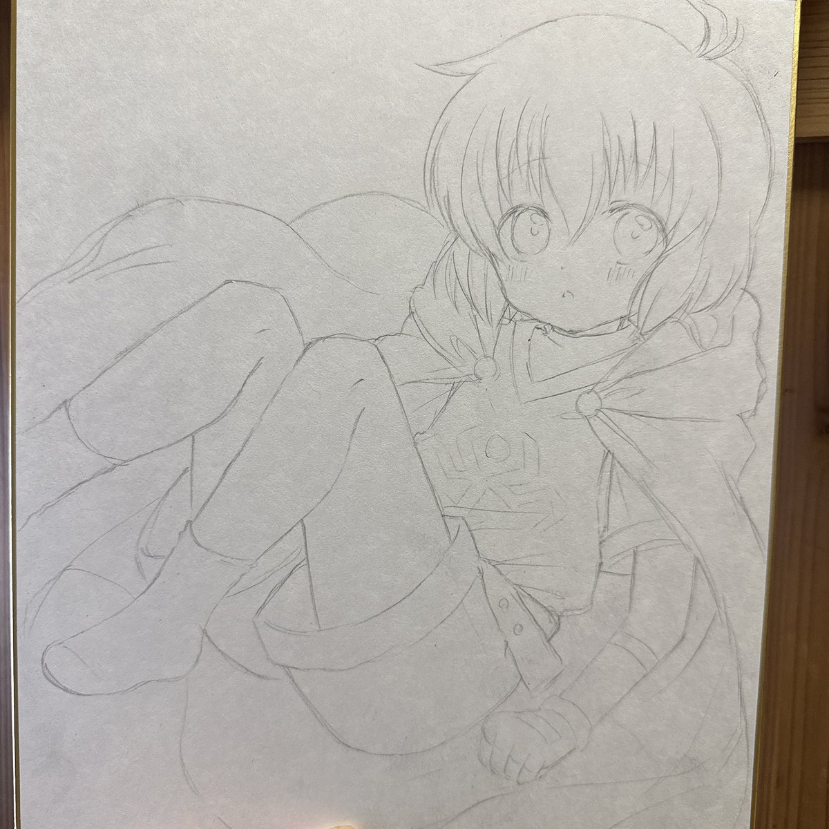 chonkoo's tweet photo. #リリなのアナログシャッフル作画
素敵企画参加してます☺️
ユーノくん（ラフ担当）ちょんこ→ぬんさん https://t.co/7AOWo0ejE3
