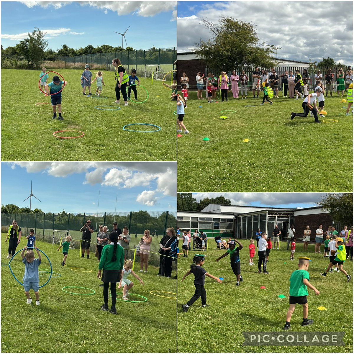 SJLCARDIFF's tweet photo. #Reception and #ReceptionYear1 had a brilliant time for #SportsDay We had LOTS of activities like the egg and spoon, Bob the Builder, balance beam and getting through the hoop. A lovely morning full of being #healthyandconfident https://t.co/VIxdK3GaOz