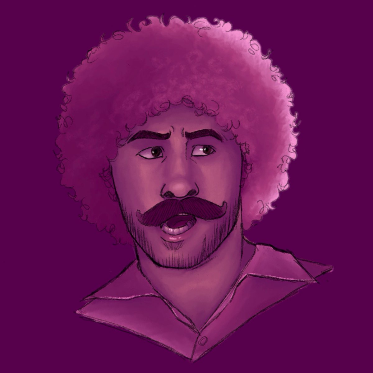 Dillo_TheLoser's tweet photo. Warfstache is already pink but oh well make him PINKER https://t.co/nJtlcAN4EV