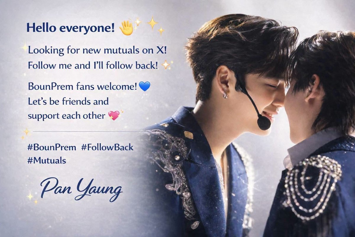 Makhin43's tweet photo. Follow  me. ~I’ll follow back!🙏

#bounprem https://t.co/R1NGbg1Dyo