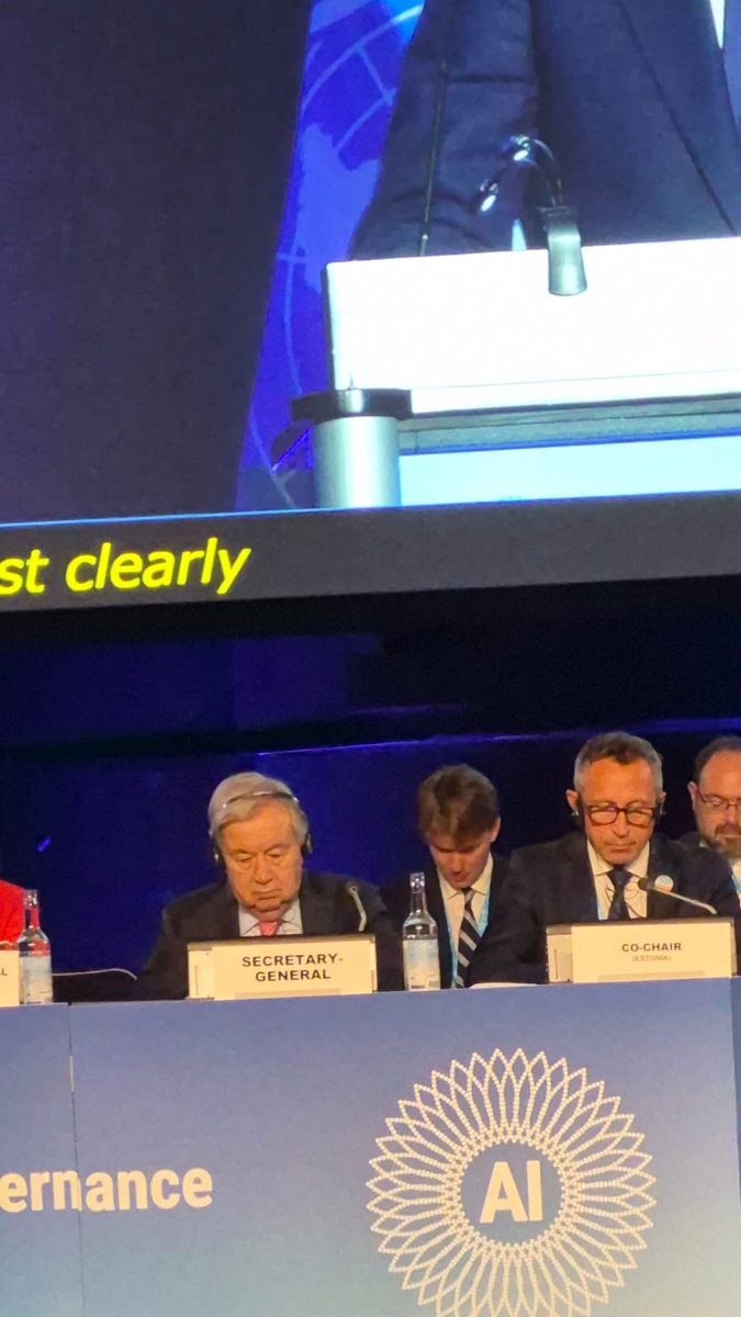 UNCOSTARICA's tweet photo. 🇨🇷 Inicia el Diálogo Global sobre Inteligencia Artificial ONU y Costa Rica dice presente.

@paulabogantesz Ministra @micittcr encabeza la delegación de 🇨🇷

Participa también @pablodavidsc, Coord. @UNCOSTARICA

Por una IA ética, inclusiva y al servicio del desarrollo sostenible. https://t.co/hsRf8Y65IE