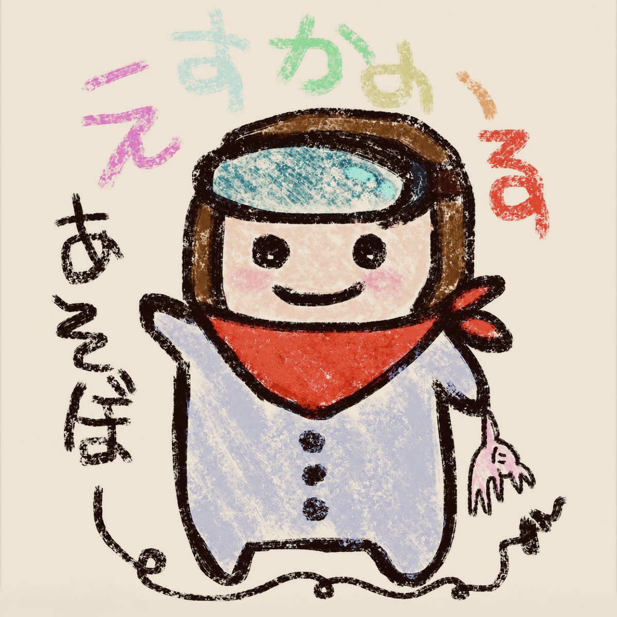 0n0nyan's tweet photo. 今回のギルメン募集画像も副会長が褒めてくれたです(ง •̅ ▽ •̅ )ว
ひまなときかきかきしました🖍️♡
おきにポイントは手に持ってるうさぎ🐰 https://t.co/BuVFKYfLMy