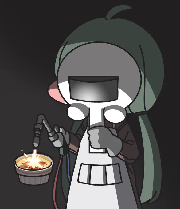 クリームブリュレを作ってくれるサリー