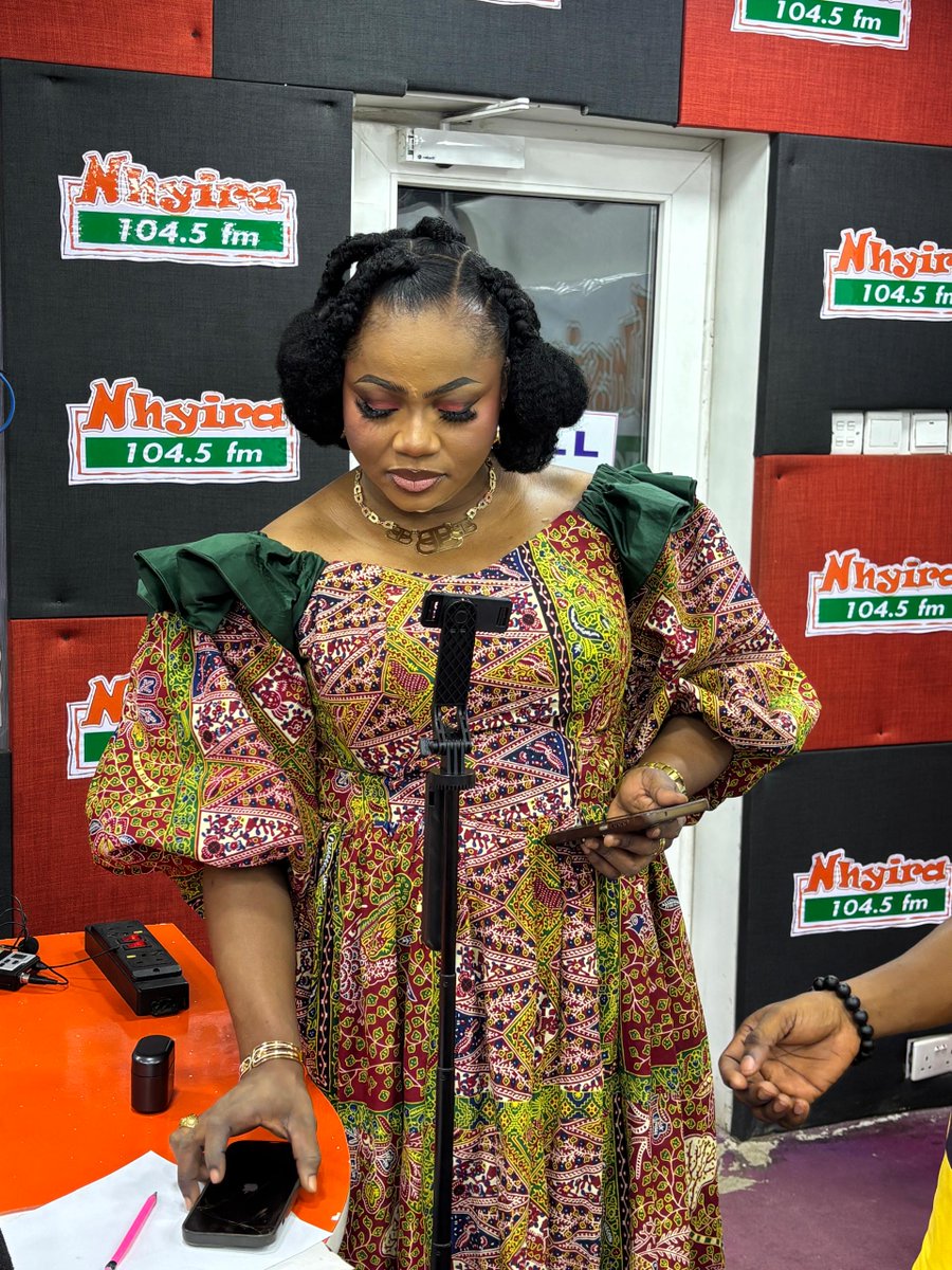 nhyira1045fm's tweet photo. Weโre Live!
Your favorite social issues show is on! Join our host as we dive into todayโs most important conversations on Nhyira OBRA.
๐ป Tune in to Nhyira 104.5 FM and be part of the discussion.
#NhyiraObra
#likecommentshare https://t.co/oOYHSyrS7L