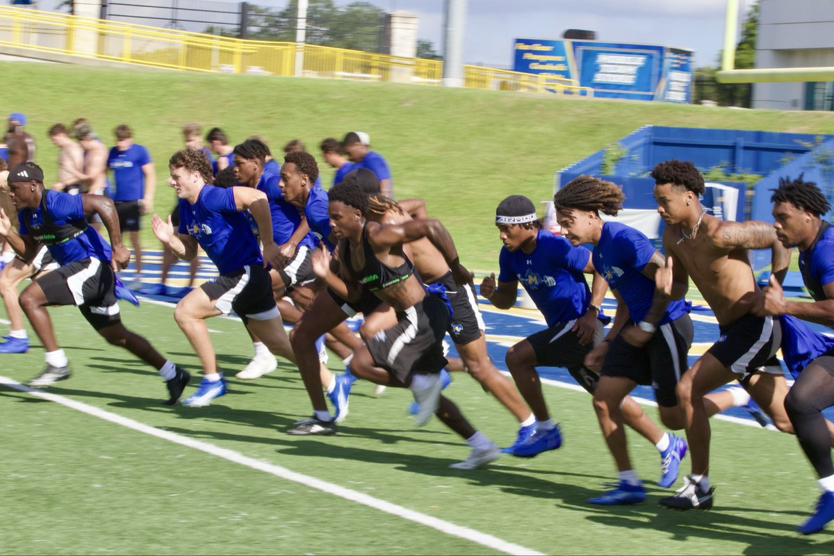 McNeeseFB's tweet photo. Life in the fast lane 🏃‍♂️

#GeauxPokes https://t.co/aCBqv4aQU9