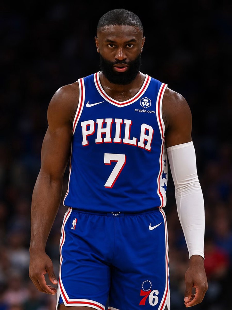 chasingantt's tweet photo. Goodmorning 76ers fans, Jaylen Brown officially becomes a Philadelphia 76er today! https://t.co/KcoUkPfCjN