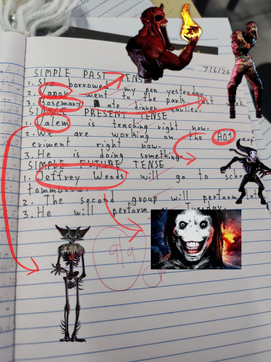 Sinister1359086's tweet photo. Day 5 of hiding pc2 in my school work #pillarchase #pillarchase2 https://t.co/vVHf5LeT2G