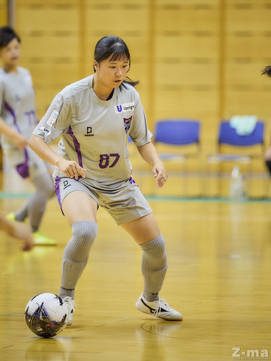 z_ma_'s tweet photo. 2026/7/5 #メットライフ生命女子Ｆリーグ
流経大メニーナ龍ケ崎 🔴 vs #ミネルバ宇部 ⚪️

87 #野口はな https://t.co/KbHDHQ2Wpb