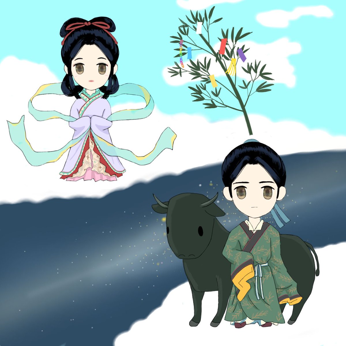 oodTha16's tweet photo. 七夕 https://t.co/Z2z6MMjDi9