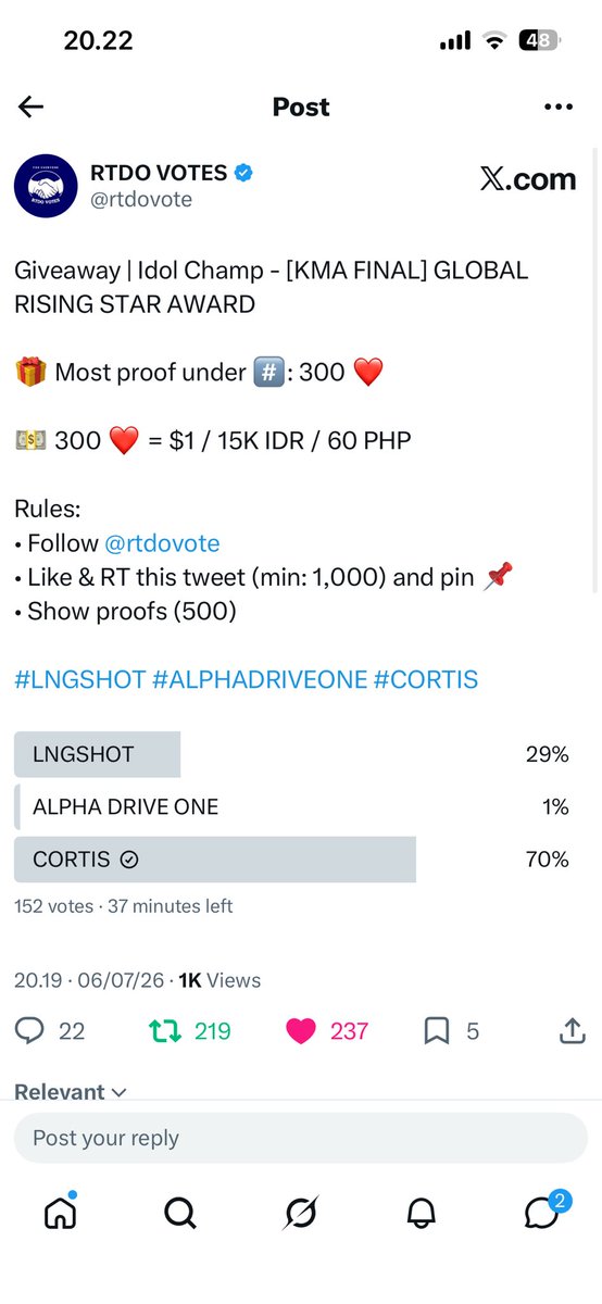 popteeziy's tweet photo. @rtdovote for #CORTIS https://t.co/m4UtOwtcBA