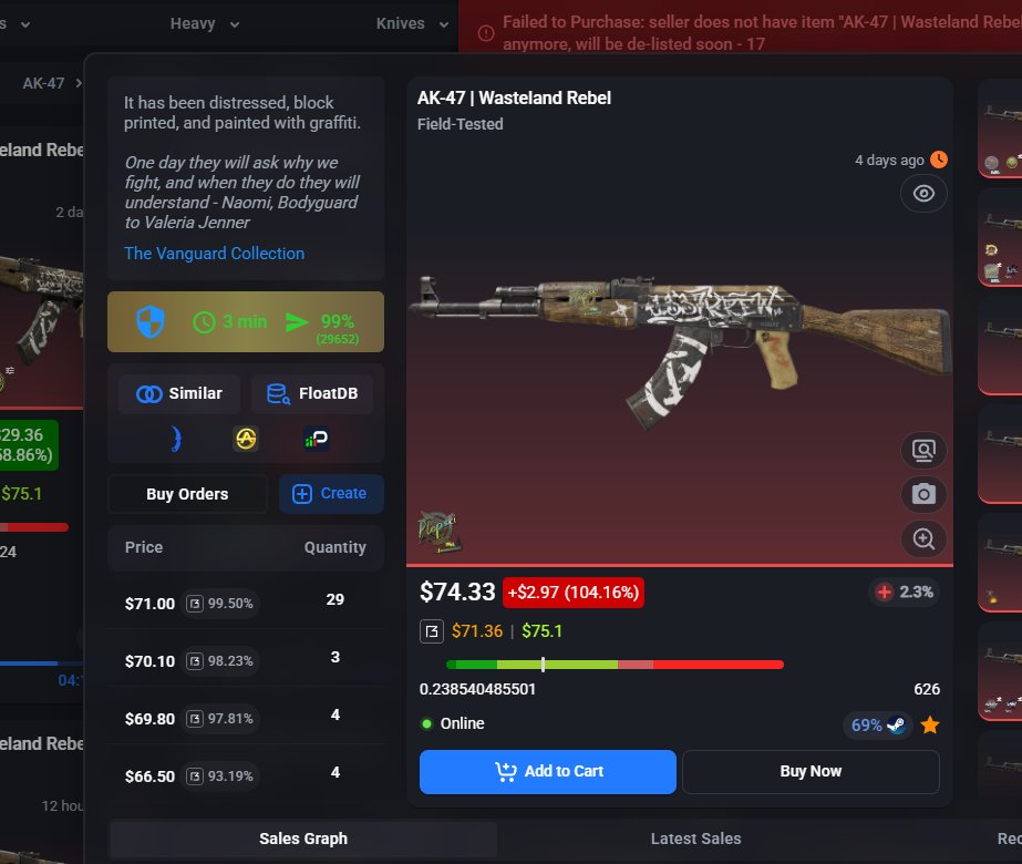 Tech-savvy 💸 BUYING SKINS 24/7 tweet media