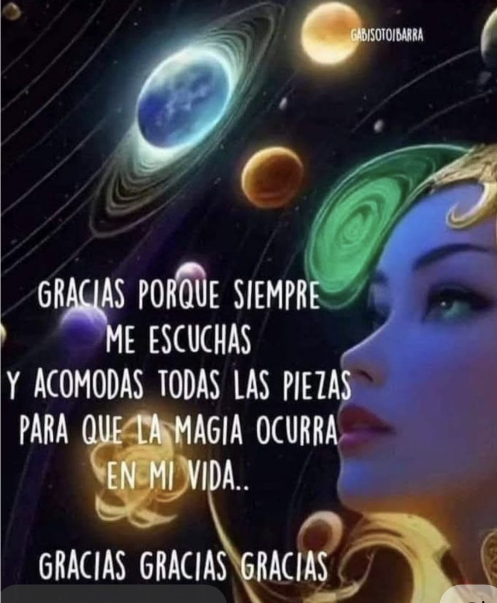 Sololuz5's tweet photo. GRACIAS UNIVERSO ! https://t.co/FVLCw7Nj2d