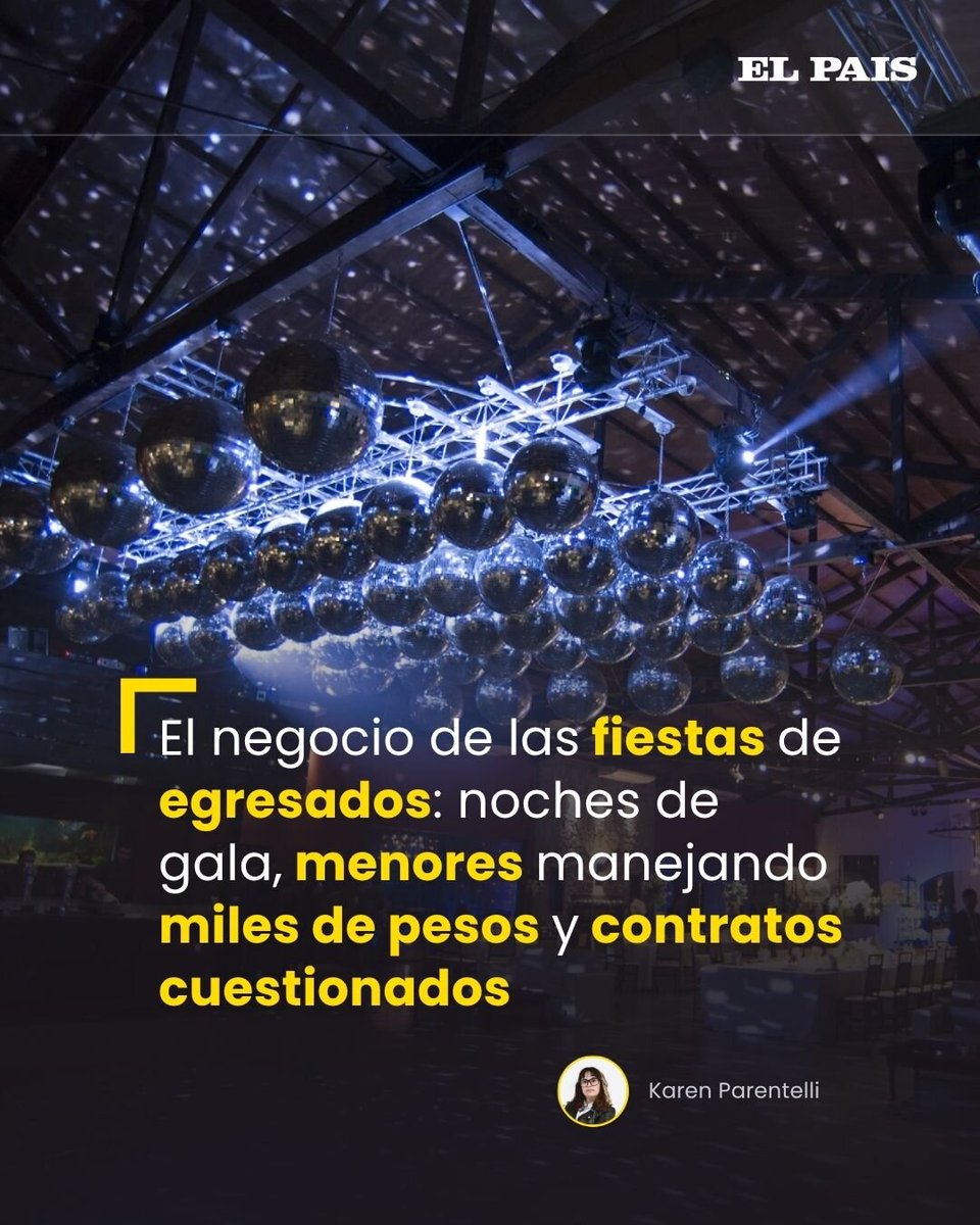 elpaisuy's tweet photo. El negocio de las fiestas de egresados: noches de gala, menores manejando miles de pesos y contratos cuestionados https://t.co/pD1c3SteSQ https://t.co/9bbdzAKYYO