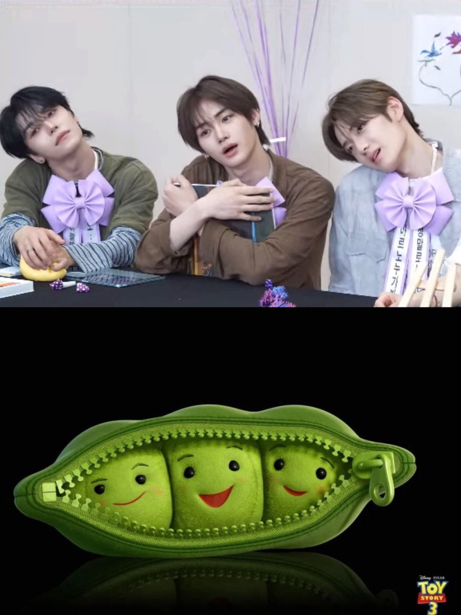 yzzyza's tweet photo. 막내즈 셋 쭈루룩 있는데
토이스토리에 나오는 완두콩들 같음🥰 https://t.co/kPz4Np3mWV