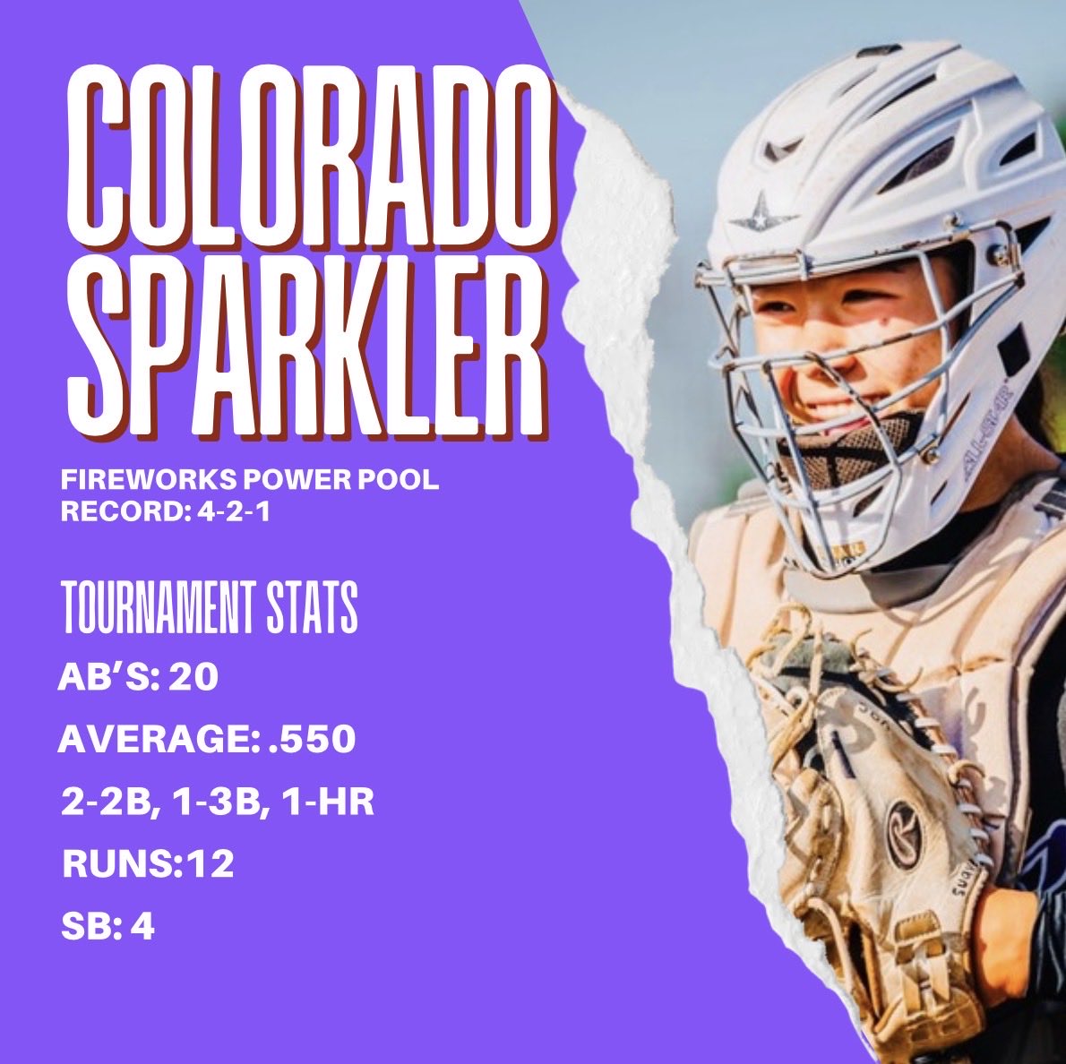 AveriBachman's tweet photo. I had a great time in Colorado with @AcesNational15U! Bracket play didn't go as planned, but we ended up 4-2-1 on the weekend!💜

@Aces_SoftballKC 
@LineDsoftball 
@MidwestPremierS 
@ExtraInningSB 
@triplecrownspts 
@SoftbalAmerica 
@SBRRetweets 
@AcesNational15U https://t.co/PRfhOWK40V