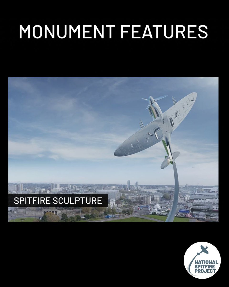 spirit_spitfire's tweet photo. At the heart of the National Spitfire Project monument will stand a breathtaking stainless-steel Supermarine Spitfire, captured in a dramatic moment of ascent, symbolising flight, freedom and courage.
#Spitfire #NationalSpitfireProject #AviationHistory https://t.co/7XG7zdrhT5